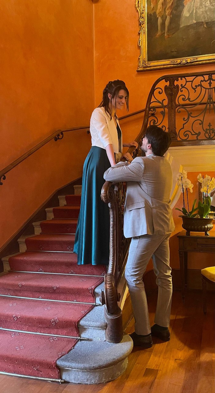 Giada ed Emilio prima del prossimo passo